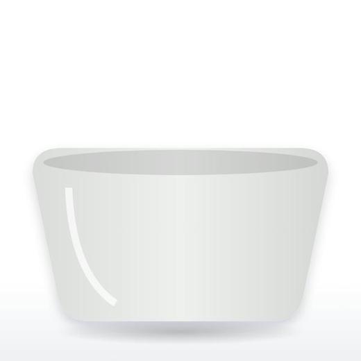 Bañera exenta solid surface · Blanco mate